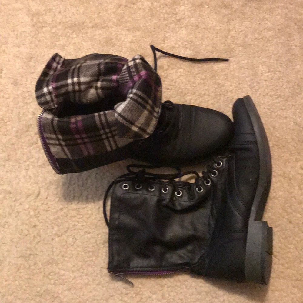 BLACK COMBAT BOOT ❤️🆕